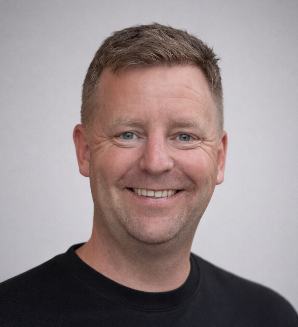 Portret van Nick, oprichter van ViaAlba