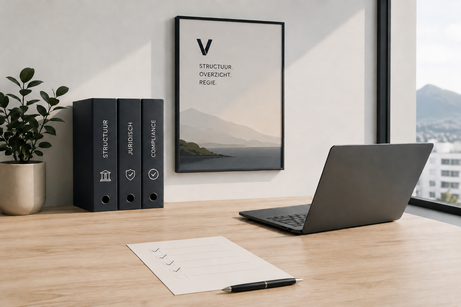 ViaAlba werkplek: structuur, juridisch en compliance